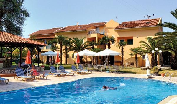 Poseidon Apartments Агиос-Гордиос Экстерьер фото